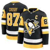 Sidney Crosby #87 Pittsburgh Penguins Premium NHL Jersey Home Black Taass for sale