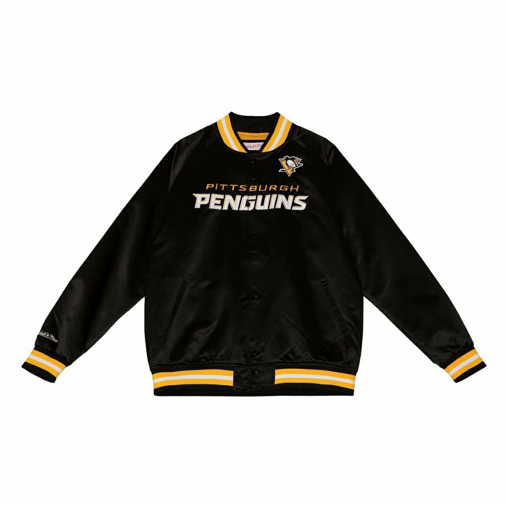 Pittsburgh Penguins Mitchell & Ness Lightweight Satin NHL Jacket Taass US