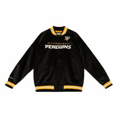 Pittsburgh Penguins Mitchell & Ness Lightweight Satin NHL Jacket Taass US