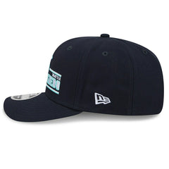 Seattle Kraken NHL Stated 9SEVENTY Stretch-Snap Cap Navy Fashion