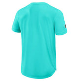 Seattle Kraken 2025/26 Authentic Pro Rink Tech NHL T-Shirt Aqua Lifestyle