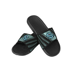 Seattle Kraken Legacy Velcro NHL Sport Slides Taass for sale