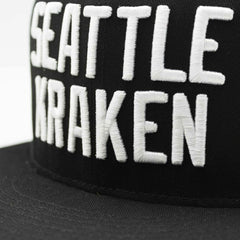Seattle Kraken Starter BLACK ICE Snapback NHL Cap Lifestyle