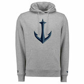 Seattle Kraken Alternate Logo Fanatics NHL Hoodie Grey Lifestyle