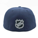 St. Louis Blues Vintage Mitchell & Ness Fitted NHL Cap Navy Taass US