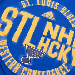 St. Louis Blues 2021/22 NHL adidas Creator Long Sleeve Shirt Blue Fashion