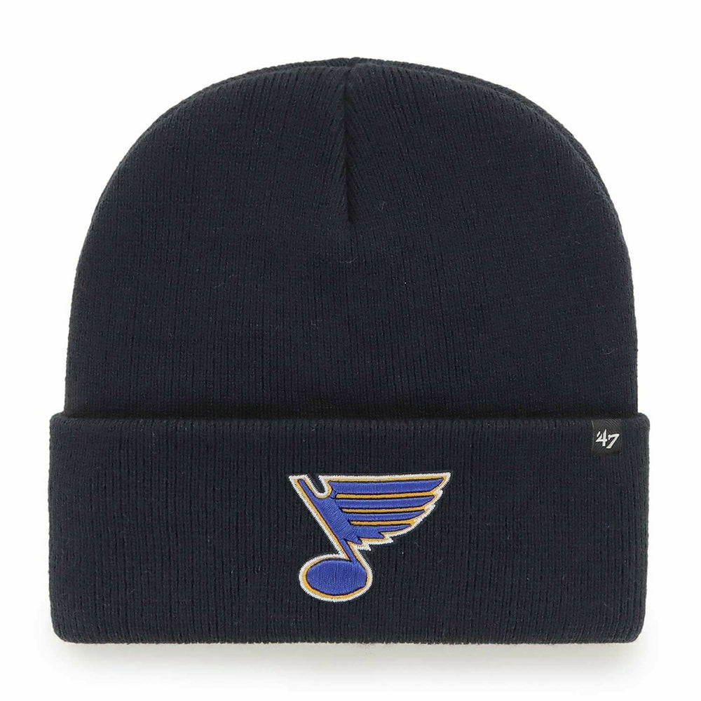 St. Louis Blues '47 Haymaker NHL Beanie Knit Navy Lifestyle