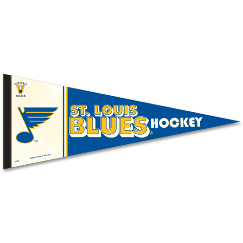 St. Louis Blues Vintage Premium NHL Pennant Classic