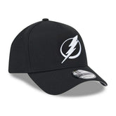 Tampa Bay Lightning New Era 9FORTY A-Frame Trucker NHL Cap Black Taass for sale