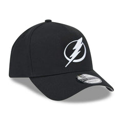 Tampa Bay Lightning New Era 9FORTY A-Frame Trucker NHL Cap Black Taass for sale