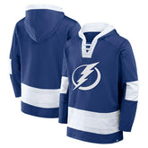 Tampa Bay Lightning Laced NHL Hoodie Black Classic