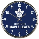 Toronto Maple Leafs Chrome NHL Team Design Wall Clock Fashion