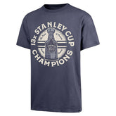 Toronto Maple Leafs Stanley Cup Champs '47 Drop Shoulder NHL T-Shirt Navy Taass US