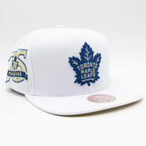 Toronto Maple Leafs Winter White Mitchell & Ness Snapback NHL Cap Classic