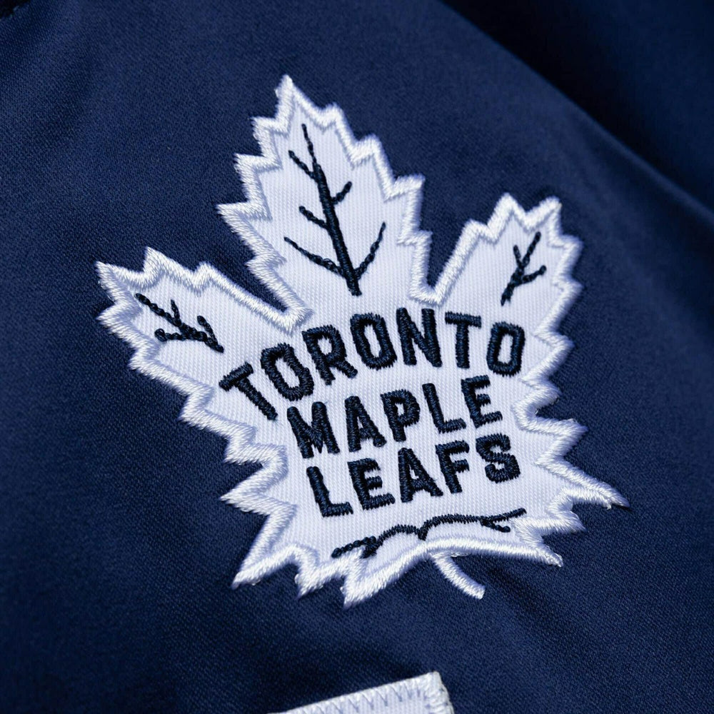 Toronto Maple Leafs Mitchell & Ness Lightweight Satin NHL Jacket Taass sale