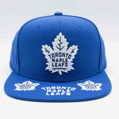 Toronto Maple Leafs Hat Trick Mitchell & Ness Snapback NHL Cap Blue Taass US