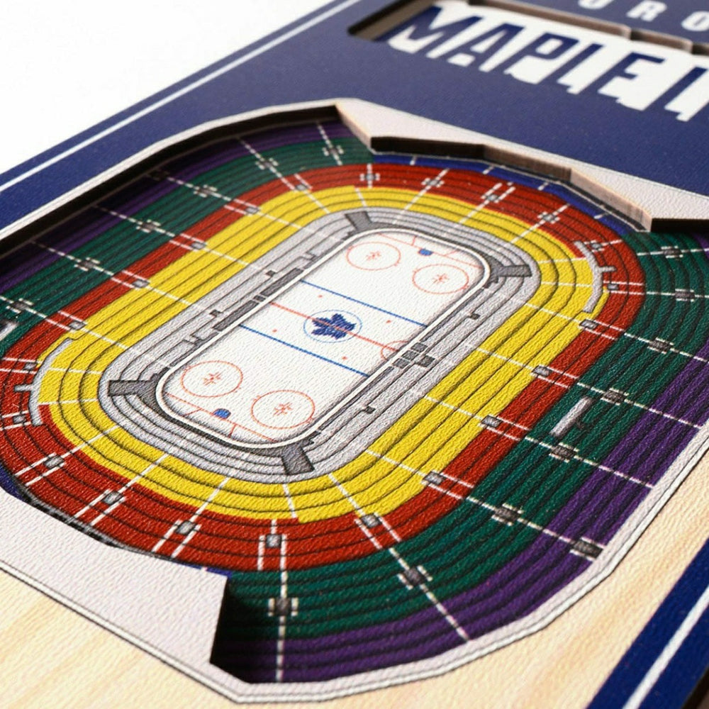 Toronto Maple Leafs 3D Stadium NHL Banner Taass sale