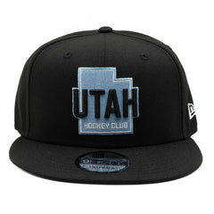 Utah Hockey Club New Era 9FIFTY Snapback NHL Cap Black Lifestyle