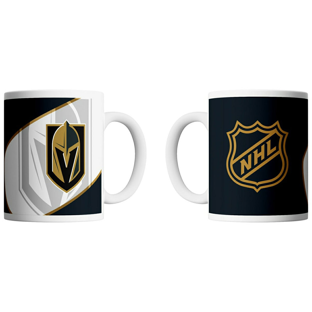Vegas Golden Knights Shadow Logo & Shield NHL Mug (330 ml) Classic