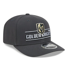 Vegas Golden Knights NHL Stated 9SEVENTY Stretch-Snap Cap Charcoal Lifestyle