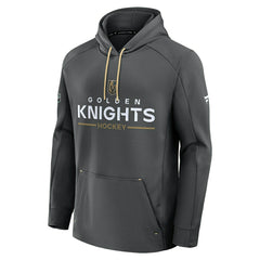 Vegas Golden Knights 2025/26 Authentic Pro Rink Tech NHL Hoodie Charcoal Taass sale