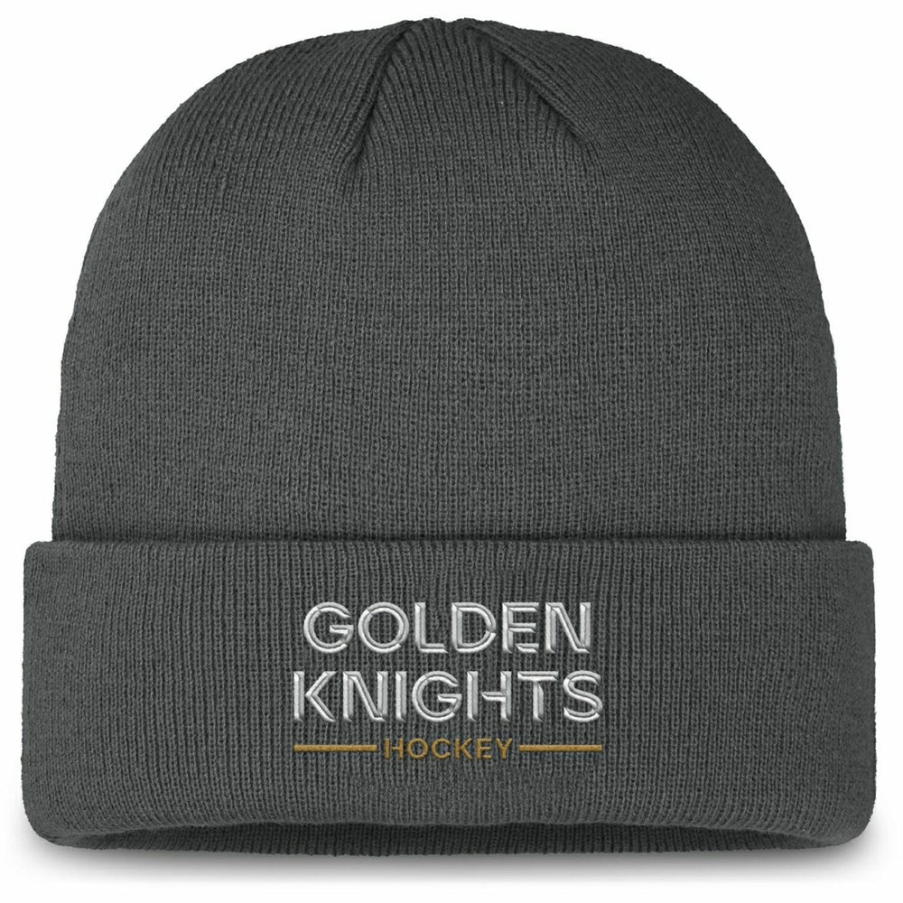 Vegas Golden Knights 2025/26 NHL Authentic Pro Wintermütze Gray Taass US