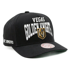 Vegas Golden Knights Big Time Mitchell & Ness Pro Pinch Snapback NHL Cap Taass sale