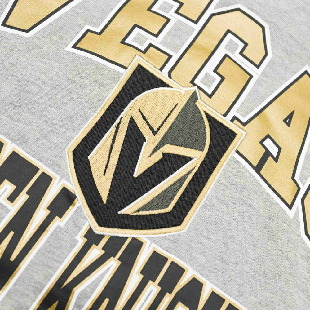 Vegas Golden Knights Starter Assist NHL Hoodie Gray Lifestyle