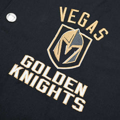 Vegas Golden Knights G-III Tailback NHL Varsity Jacket Black Lifestyle