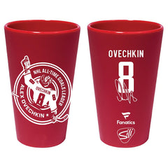 Alex Ovechkin 895 Goals Record NHL SiliShot Shot Glass Classic