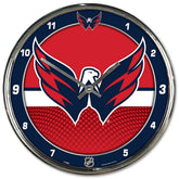 Washington Capitals Chrome NHL Wall Clock Lifestyle