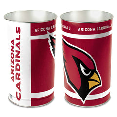 Arizona Cardinals Metal NFL Wastebasket Taass sale
