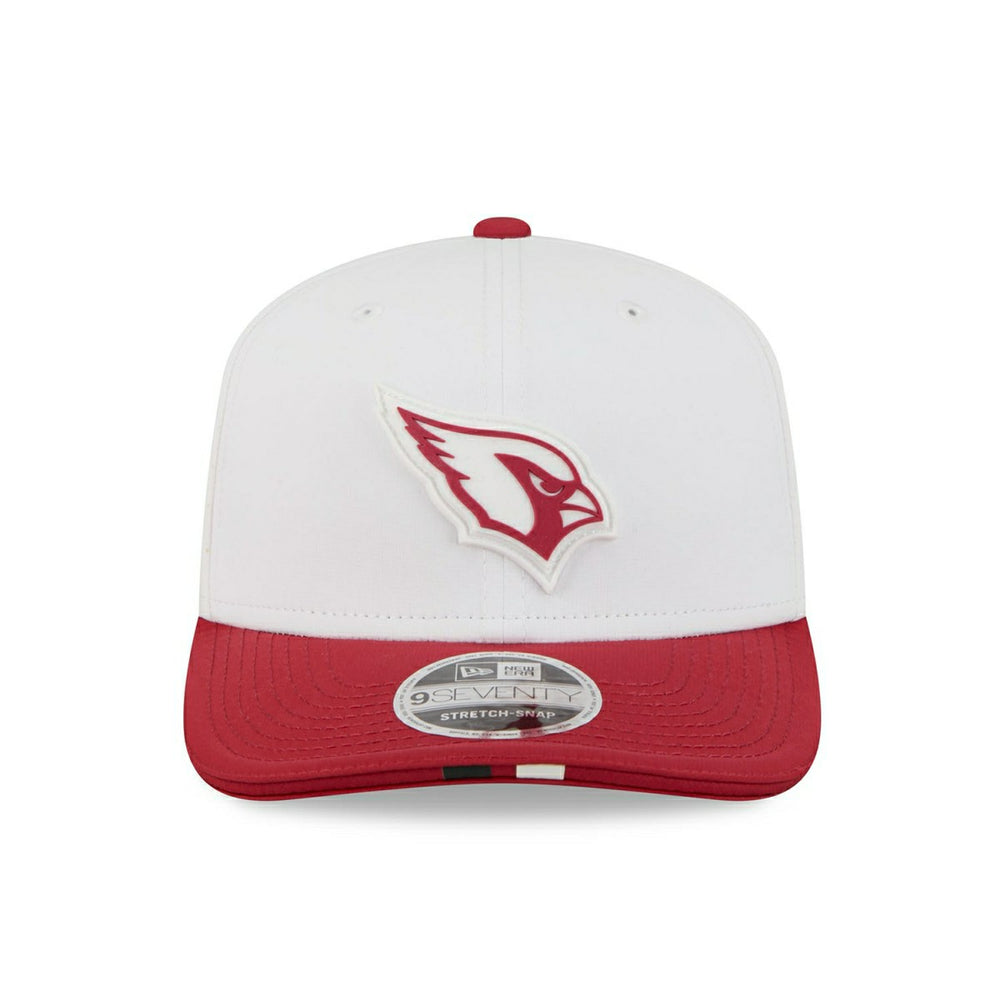 Arizona Cardinals 2025 NFL Training Camp New Era 9SEVENTY Stretch-Snap Cap OTC White Taass sale
