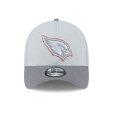Arizona Cardinals 2024 NFL Training Camp New Era 39THIRTY Flex Cap Gray Fashion
