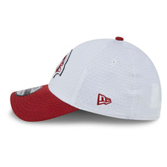 Arizona Cardinals 2024 NFL Training Camp New Era 39THIRTY Flex Cap White Lifestyle