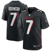 Bijan Robinson #7 Atlanta Falcons Nike Game NFL Jersey Black Classic