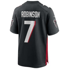 Bijan Robinson #7 Atlanta Falcons Nike Game NFL Jersey Black Classic