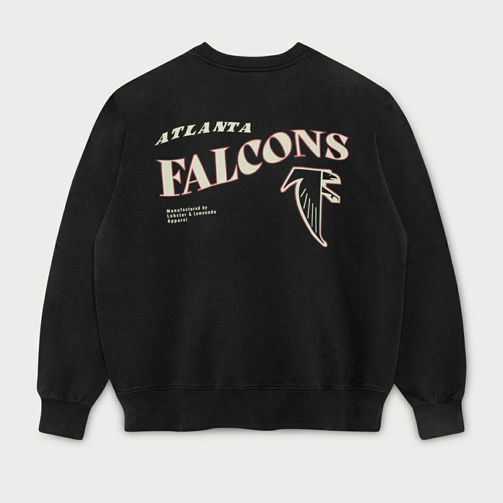 Atlanta Falcons L&L '96 Classics NFL Crew Sweater Black Fashion