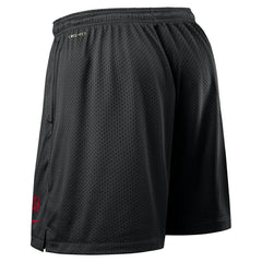 Atlanta Falcons 2025 NFL Sideline Reversible Mesh Nike Dri-FIT Shorts Black Taass for sale