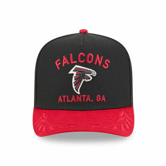 Atlanta Falcons 2025 NFL Draft New Era 9FIFTY A-Frame Snapback Cap Black Taass sale