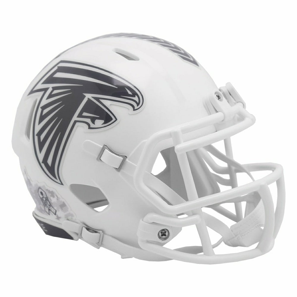 Atlanta Falcons 2024 Salute to Service NFL Speed Mini Helmet Taass sale