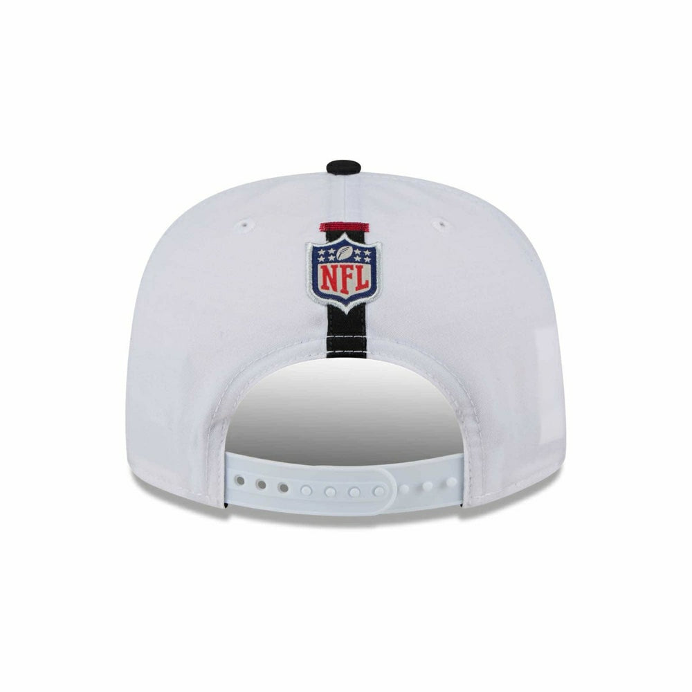 Atlanta Falcons 2024 NFL Training Camp New Era Golfer Snapback Cap White Lifestyle