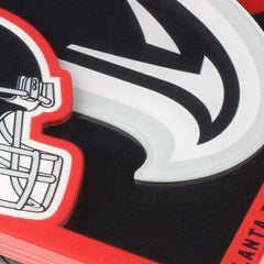 Atlanta Falcons 3D Logo NFL Coasters (2-Piece) Fashion