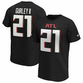 Todd Gurley II #21 Atlanta Falcons Fanatics Player NFL T-Shirt Black Taass sale