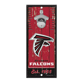 Atlanta Falcons NFL Bottle Opener Sign Taass for sale