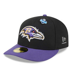 Baltimore Ravens 2026 NFL Draft Pre-Curved 59FIFTY Fitted Cap Fashion