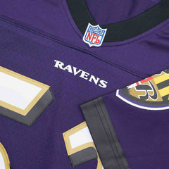 Ray Lewis #52 Baltimore Ravens Mitchell & Ness Throwback NFL Jersey Purple Classic