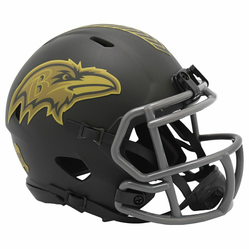 Baltimore Ravens 2025 Salute to Service NFL Speed Mini Helmet Lifestyle