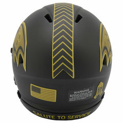 Baltimore Ravens 2025 Salute to Service NFL Speed Mini Helmet Lifestyle
