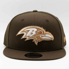 Baltimore Ravens Walnut New Era 9FIFTY Snapback NFL Cap Brown Classic